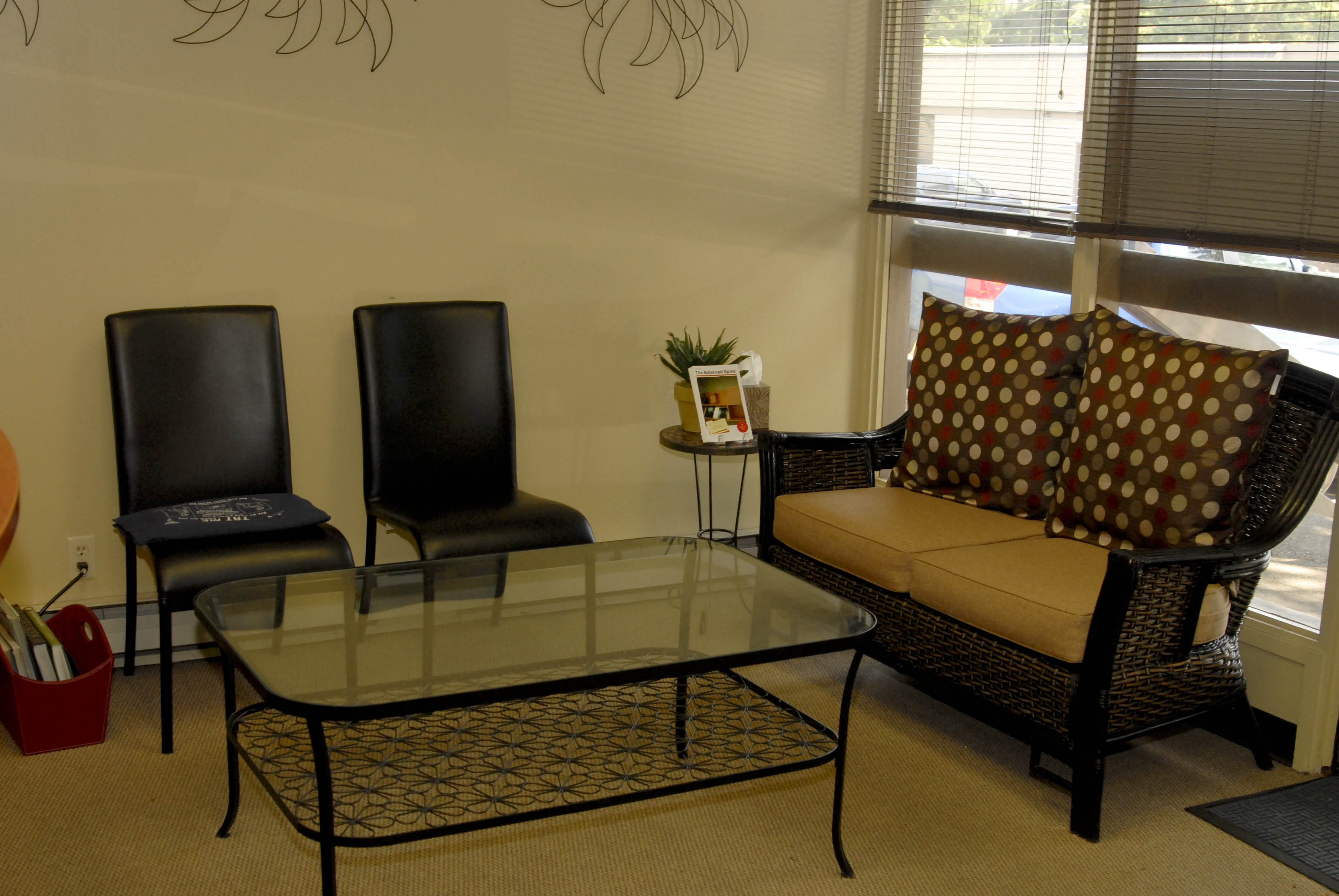 Back In Balance Redmond Chiropractic Waiting Room